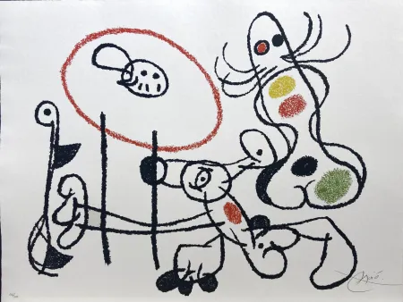 Litografia Miró - UBU ON THE BALEARIC ISLANDS
