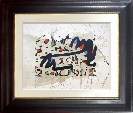 Litografia Miró - Un Cami Compartit