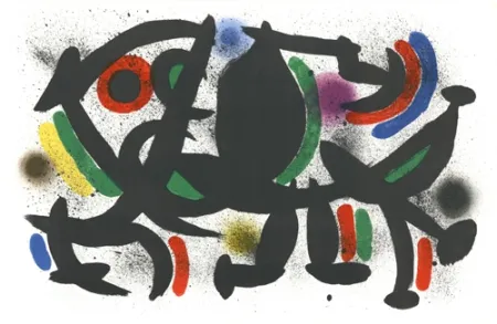 Litografia Miró - Untitled