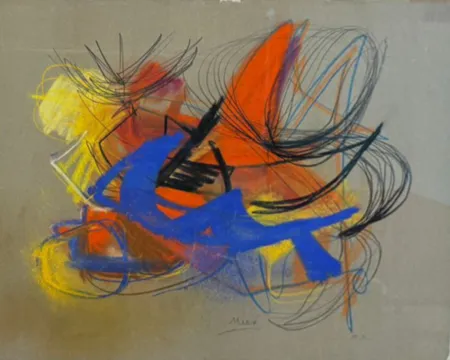 Multiplo Miró - Untitled (Chromatic Scribble)