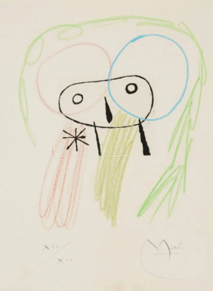 Multiplo Miró - Untitled (from the La bague d’Aurore portfolio)