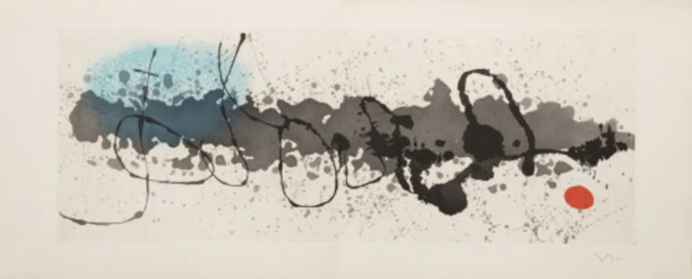 Acquaforte E Acquatinta Miró - Untitled from Tracé sur l'Eau