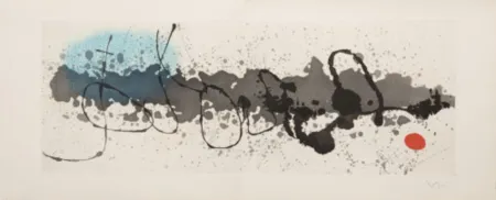 Acquaforte E Acquatinta Miró - Untitled from Tracé sur l'Eau