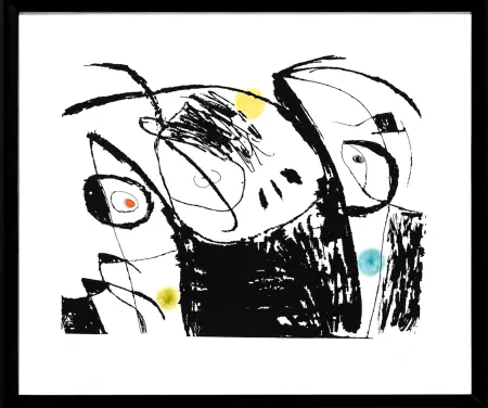 Acquaforte E Acquatinta Miró - Untitled (Série Mallorca)
