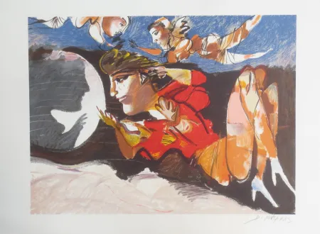 Litografia Mitaras - Sans titre