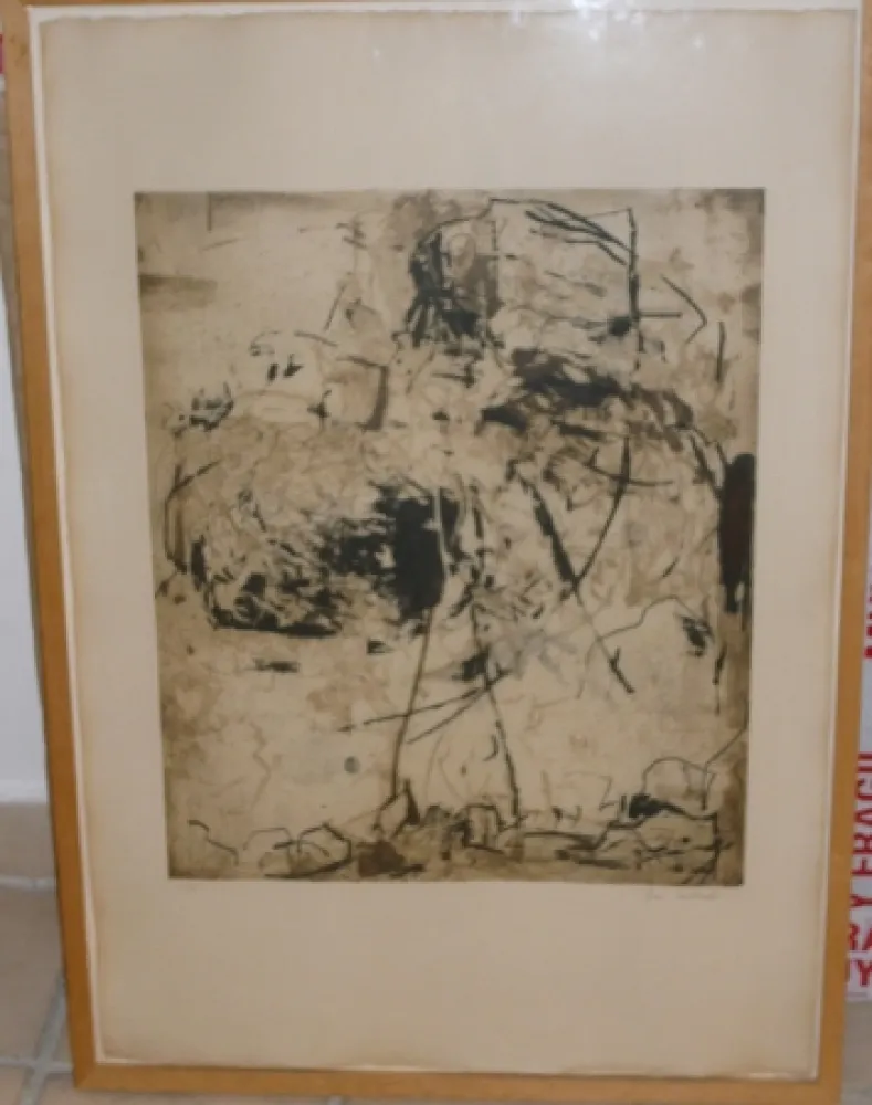 Acquaforte E Acquatinta Mitchell - SUNFLOWERS 6