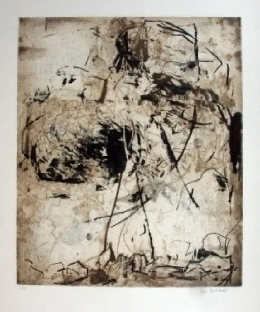 Acquaforte E Acquatinta Mitchell - Sunflowers 6