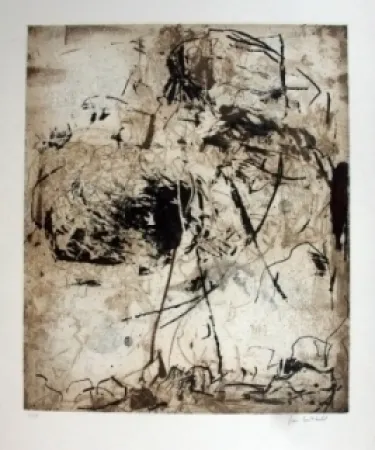 Acquaforte E Acquatinta Mitchell - Sunflowers 6