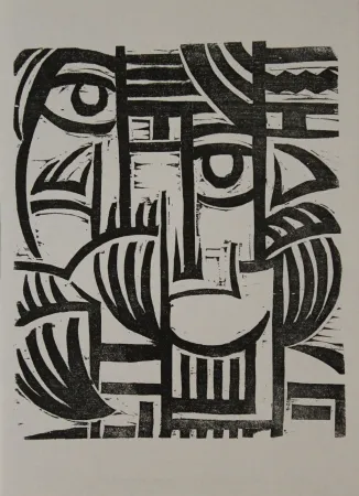 Incisione Su Legno Möller - Lauter Pläne und Pläne