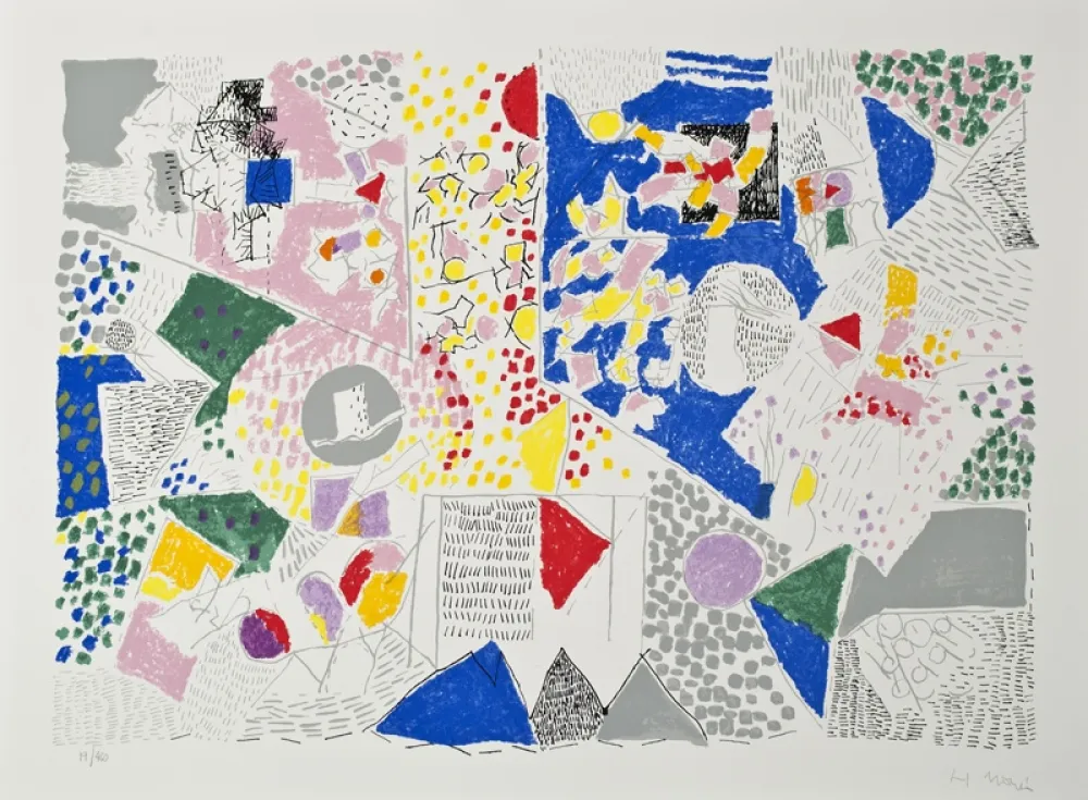 Serigrafia Mompó - Sin título