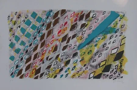 Litografia Moncada - Senza titolo