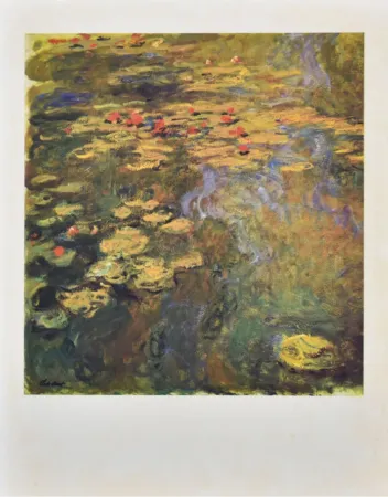 Litografia Monet - Le Bassin aux Nymphéas