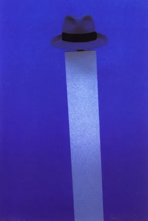 Serigrafia Monory - Autoportrait