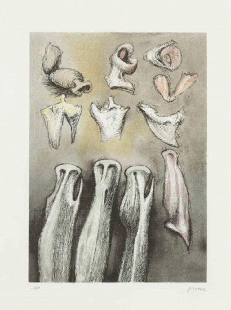 Litografia Moore - Three Sisters (C. 621)