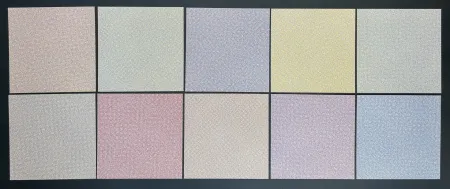 Serigrafia Morellet - 10 color serigraphs ( complete folder )