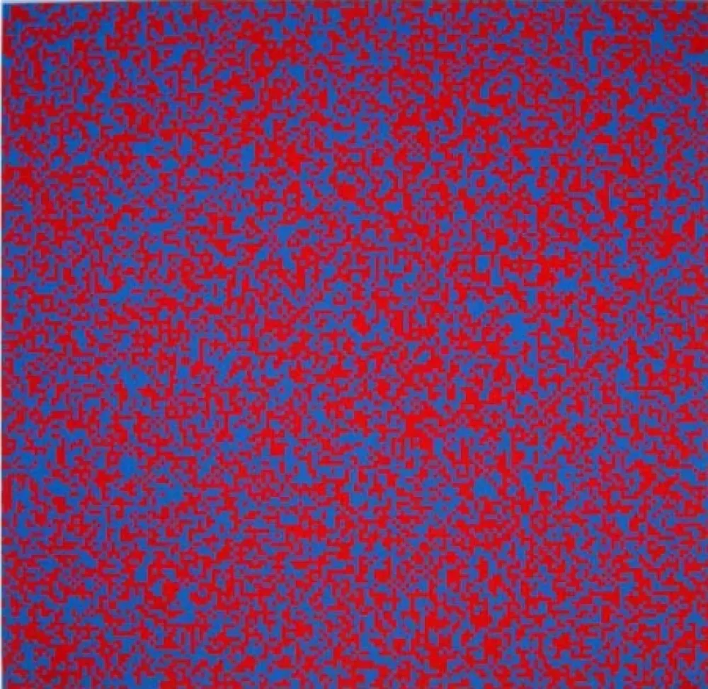 Serigrafia Morellet - 40 000 carrés