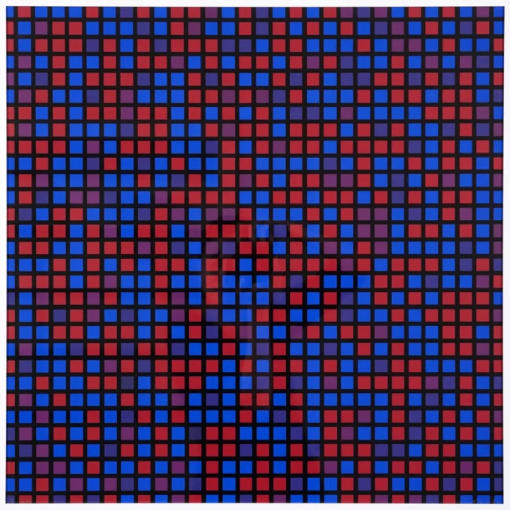 Multiplo Morellet - Chartres - bleu violet