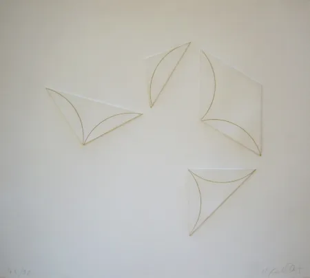 Incisione Morellet - Sans titre