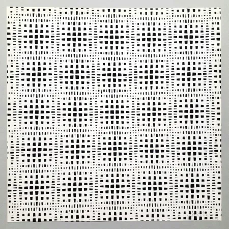 Serigrafia Morellet - Senza titolo