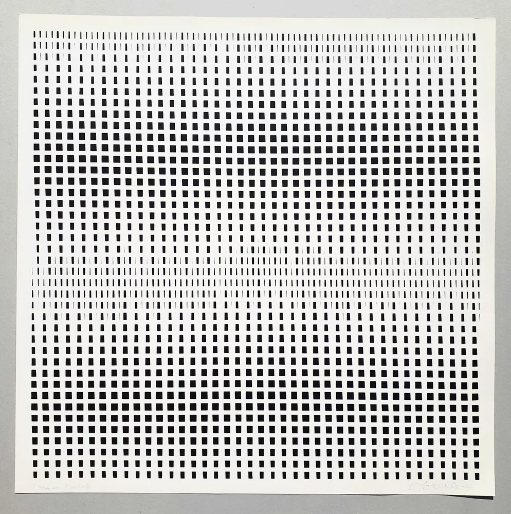 Serigrafia Morellet - Senza titolo