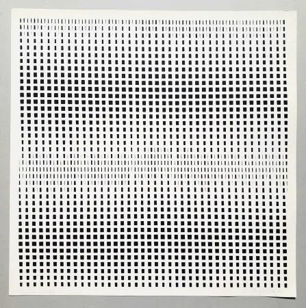 Serigrafia Morellet - Senza titolo