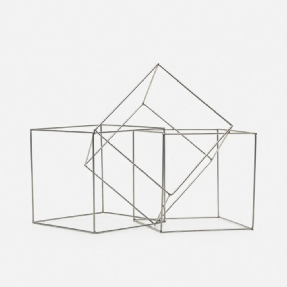 Multiplo Morellet - Trois cubes imbriqués