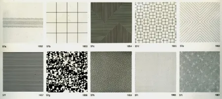 Serigrafia Morellet - Untitled