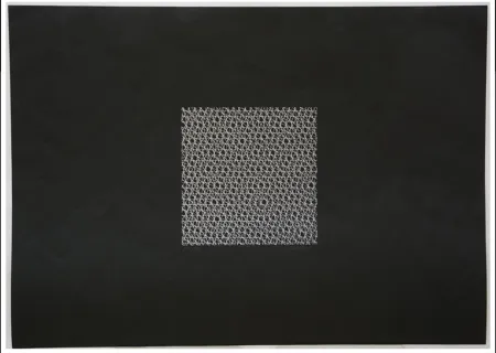 Serigrafia Morellet - Untitled 