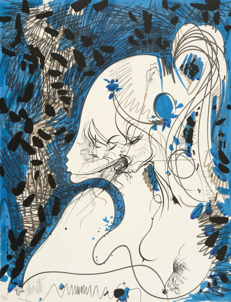 Libro Illustrato Moretti - La Rue Saint-Denis. 