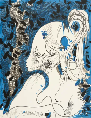 Libro Illustrato Moretti - La Rue Saint-Denis. 