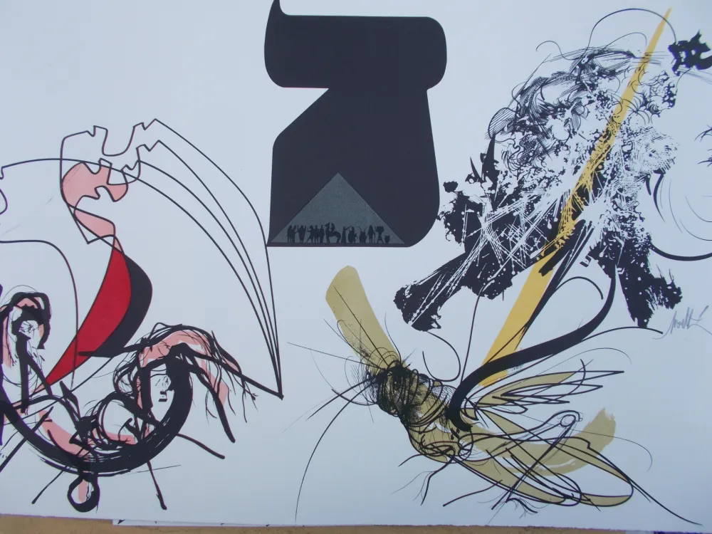 Litografia Moretti - Les Sauterelles