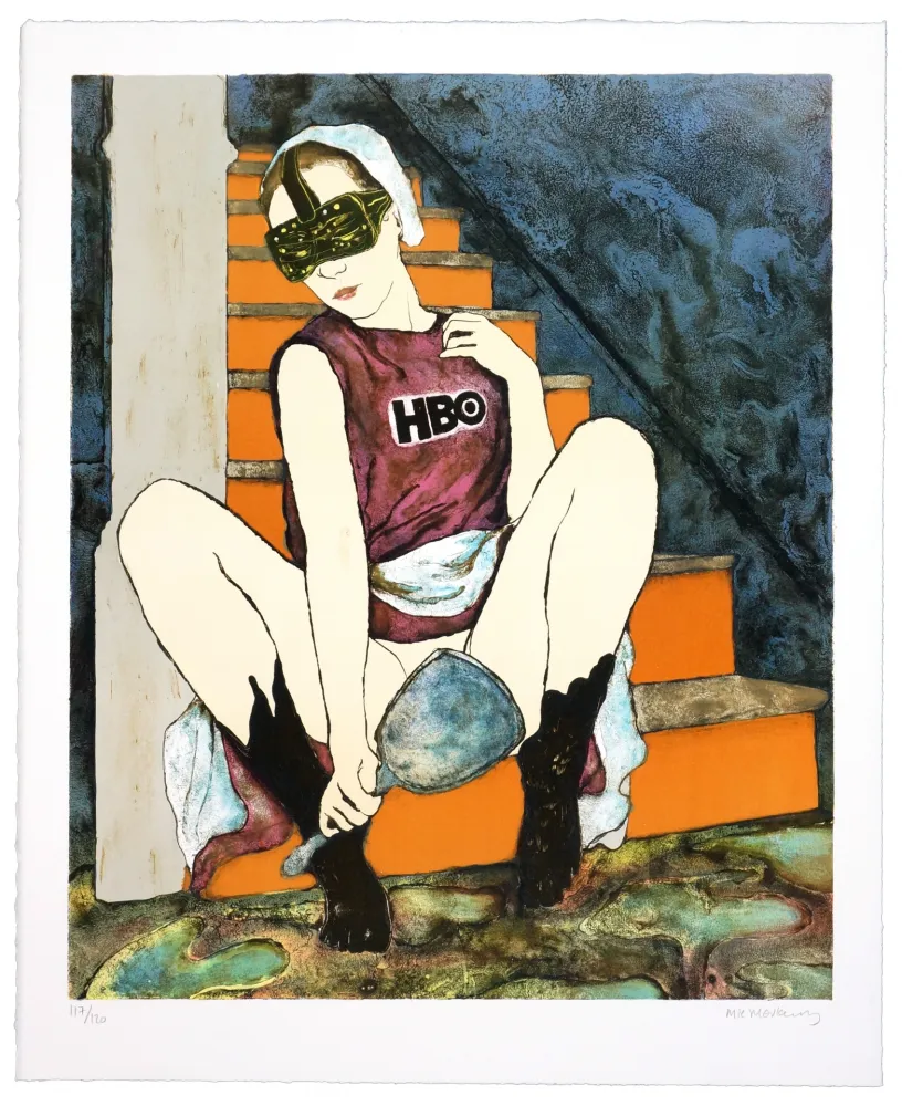 Litografia Mørkeberg - Sans titre