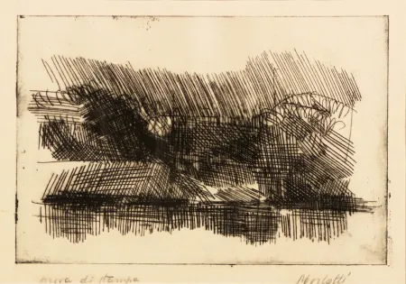 Incisione Morlotti - SENZA TITOLO