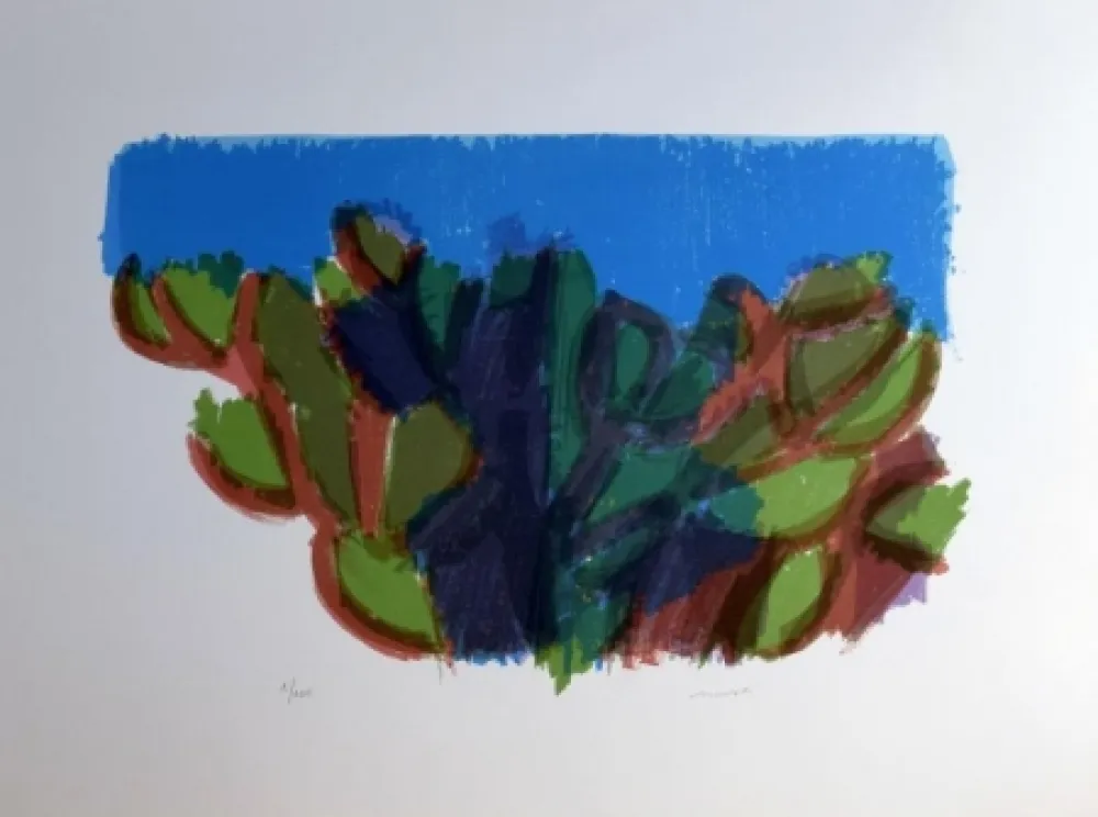 Litografia Morlotti - Senza titolo