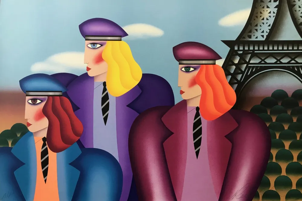 Litografia Morris - PARIS RAGE