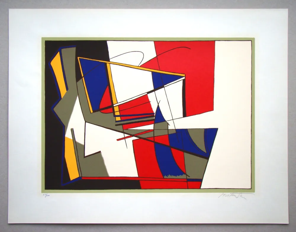 Serigrafia Mortensen - Composition abstrait