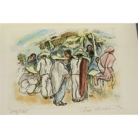 Incisione Moskowitz - Ira Moskowitz Graphics - A Catalogue Raisonné 1929-1975