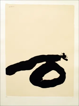 Serigrafia Motherwell - Africa Suite: Africa 7