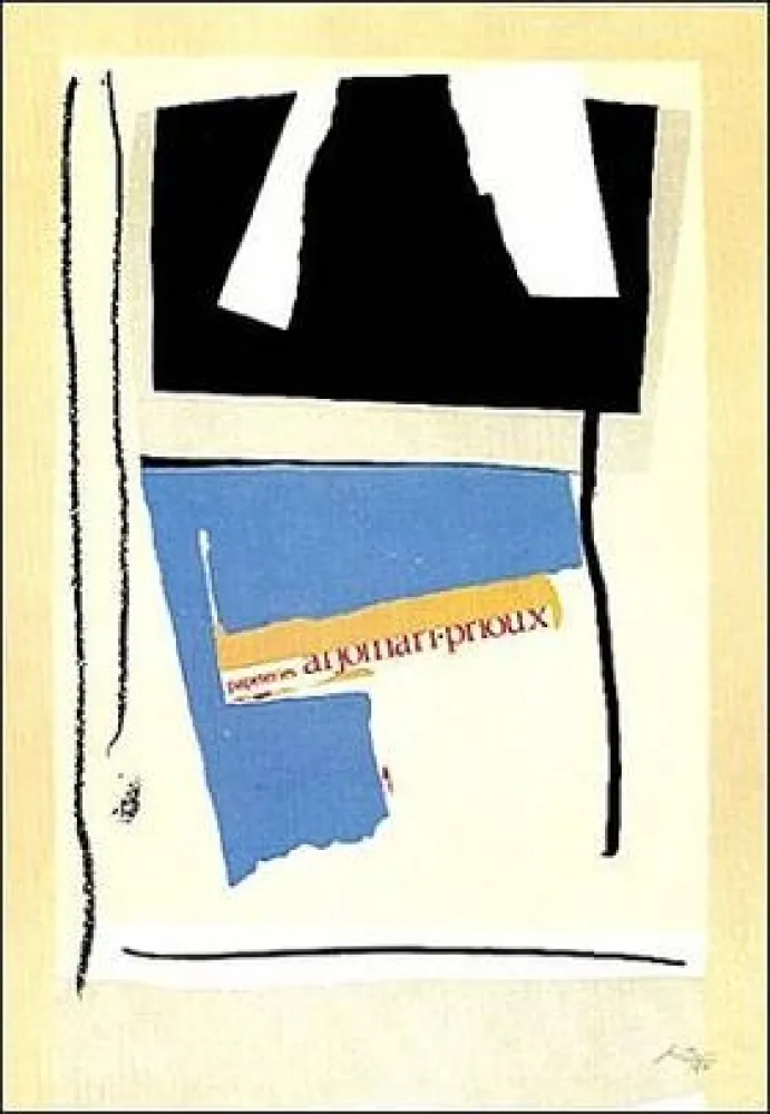 Litografia Motherwell - America La France Variation V