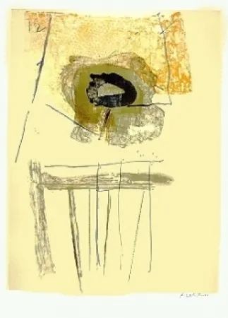 Litografia Motherwell - Chair