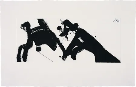 Incisione Motherwell - Dance I
