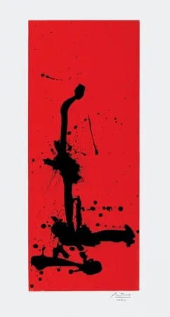 Incisione Motherwell - Red Sea III