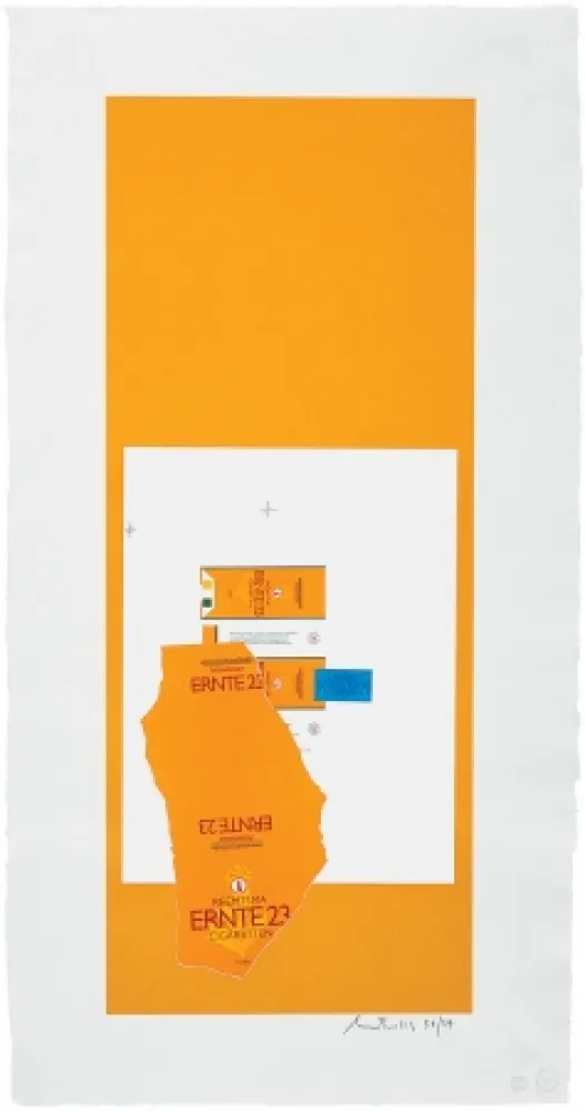 Litografia Motherwell - Summer Light Series: Harvest With Leaf