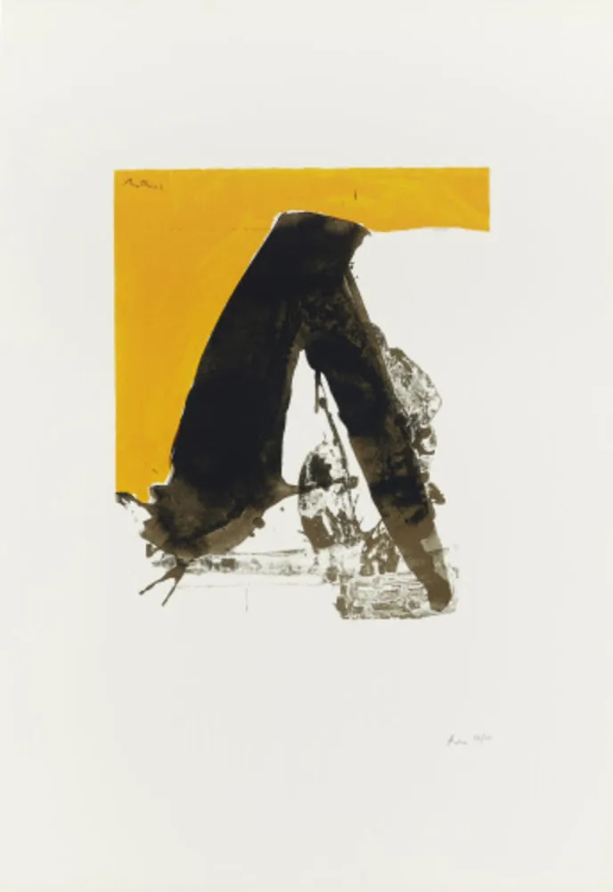 Serigrafia Motherwell - Untitled 1 from The Basque Suite