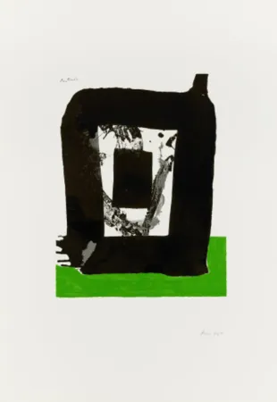 Serigrafia Motherwell - Untitled 3 from The Basque Suite