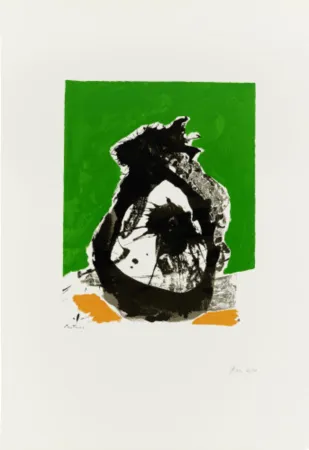 Serigrafia Motherwell - Untitled 6 from The Basque Suite,