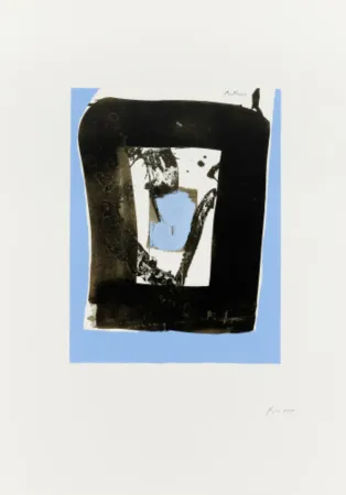 Serigrafia Motherwell - Untitled 7 from The Basque Suite