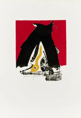 Serigrafia Motherwell - Untitled 8 from The Basque Suite