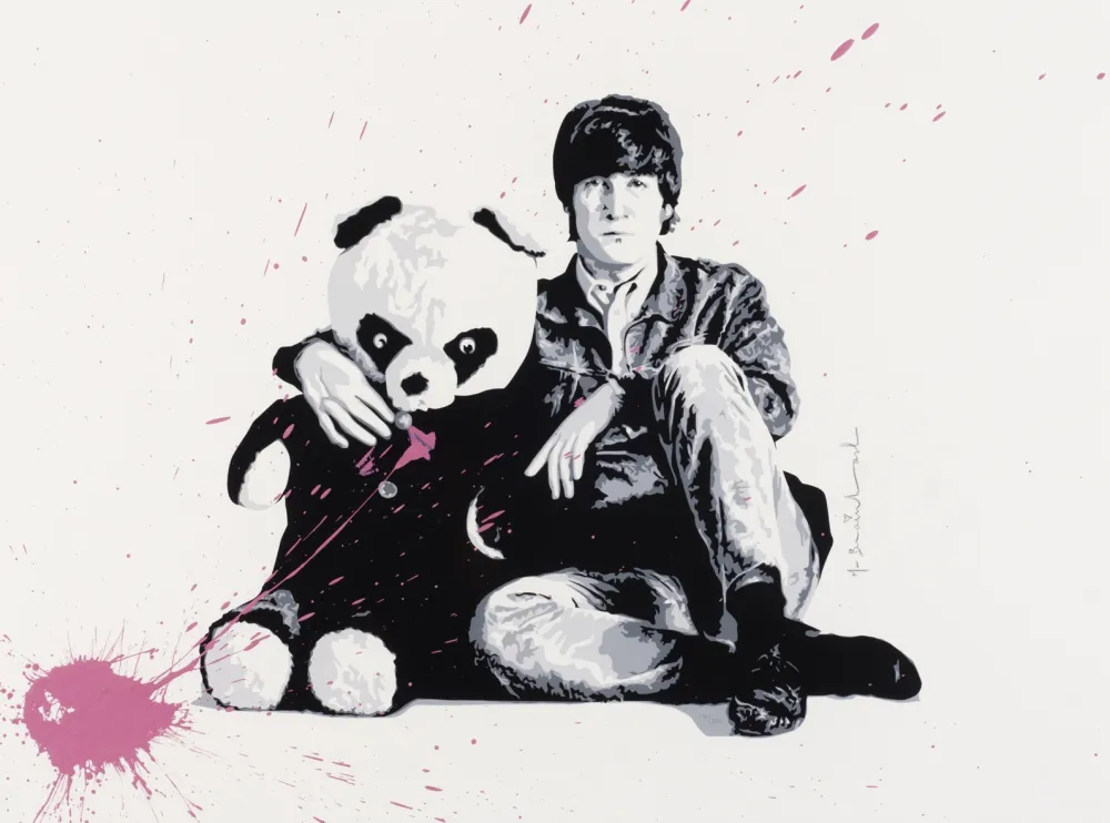 Serigrafia Mr Brainwash - All you need is love