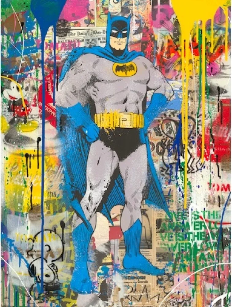 Serigrafia Mr Brainwash - Batman, 2019  